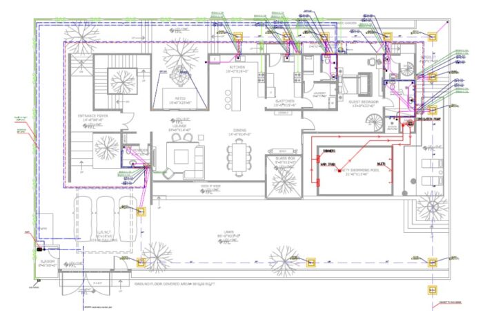 interior design drawing