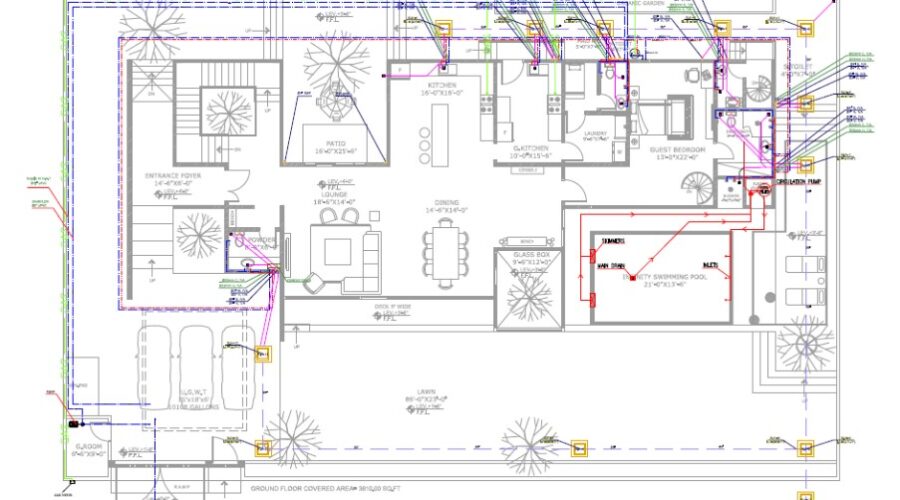 interior design drawing